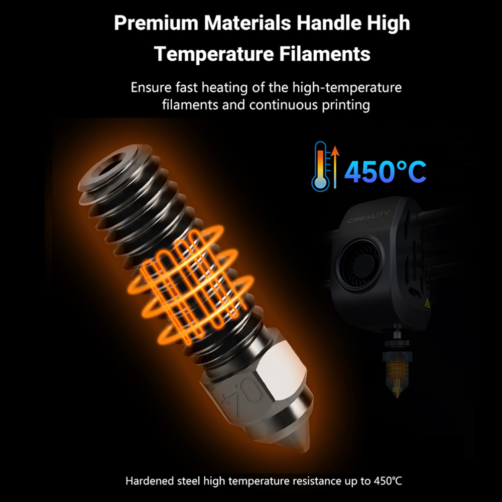 Nozzle For Creality K1 Max End - Creality Printer K1 ulasan dan harga