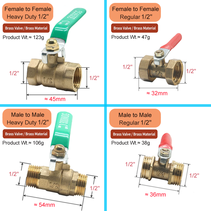 1/8' 1/4' 3/8' 1/2' Brass Smal - Compression Fitting Brass ulasan dan harga